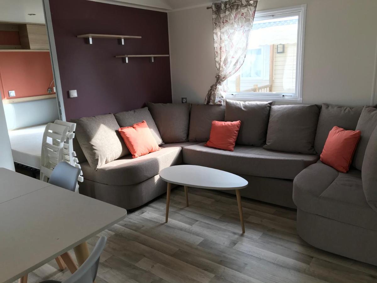 Mobil Home Camping Le Mar Estang Bord De Plage กาเนต์-อ็อง-รูสซียง ภายนอก รูปภาพ